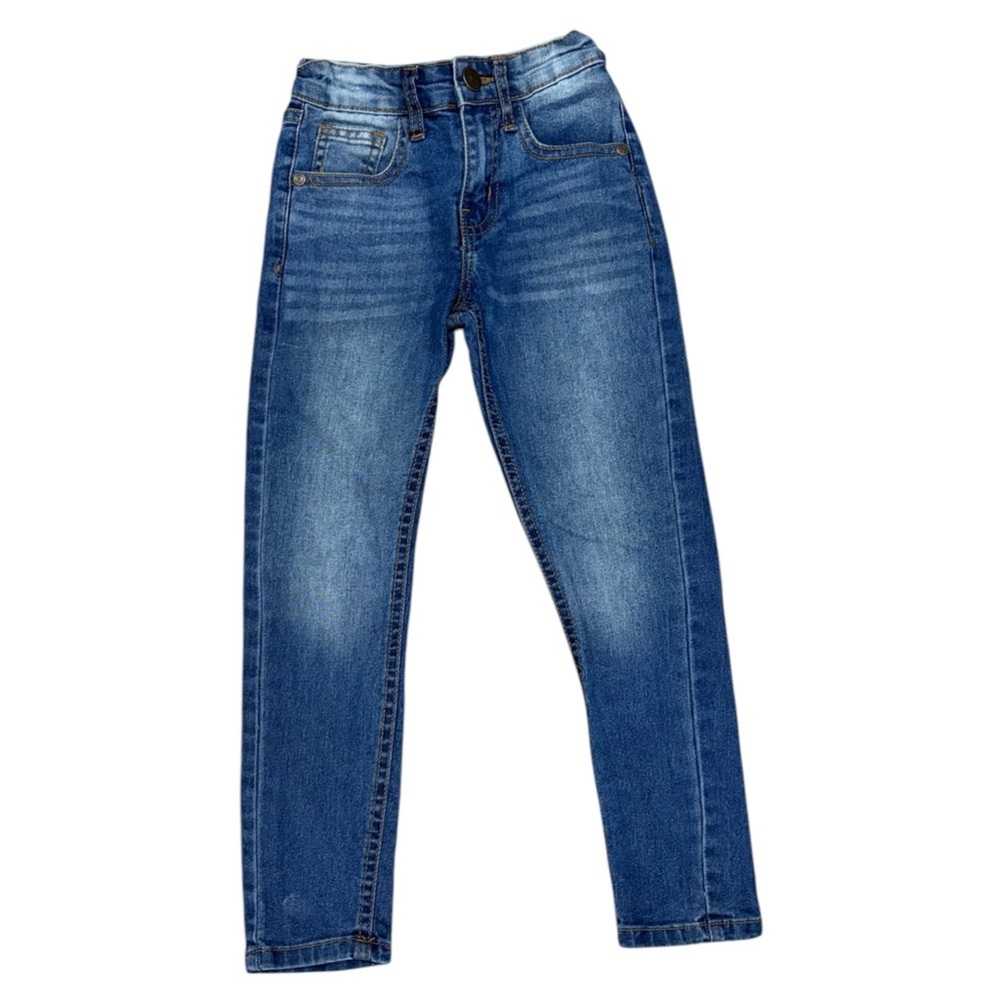 (B) True Indigo Medium Wash (6) Boys Pants
